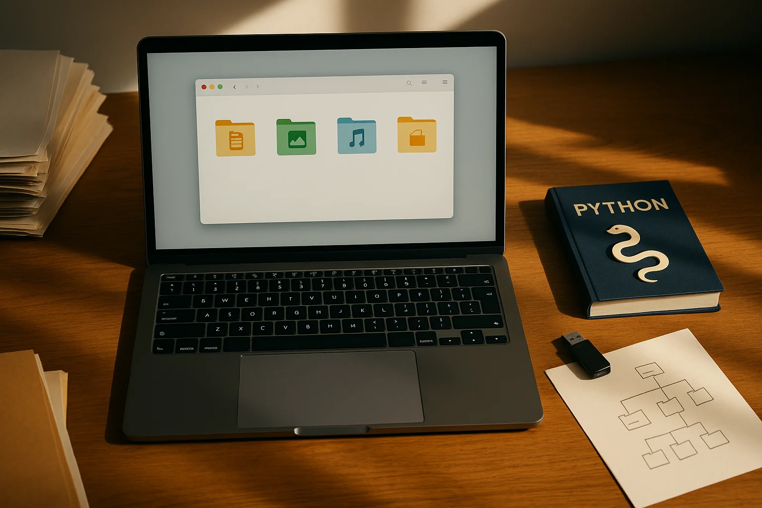 Automatiser un dossier de téléchargements avec Python : trier ses fichiers simplement