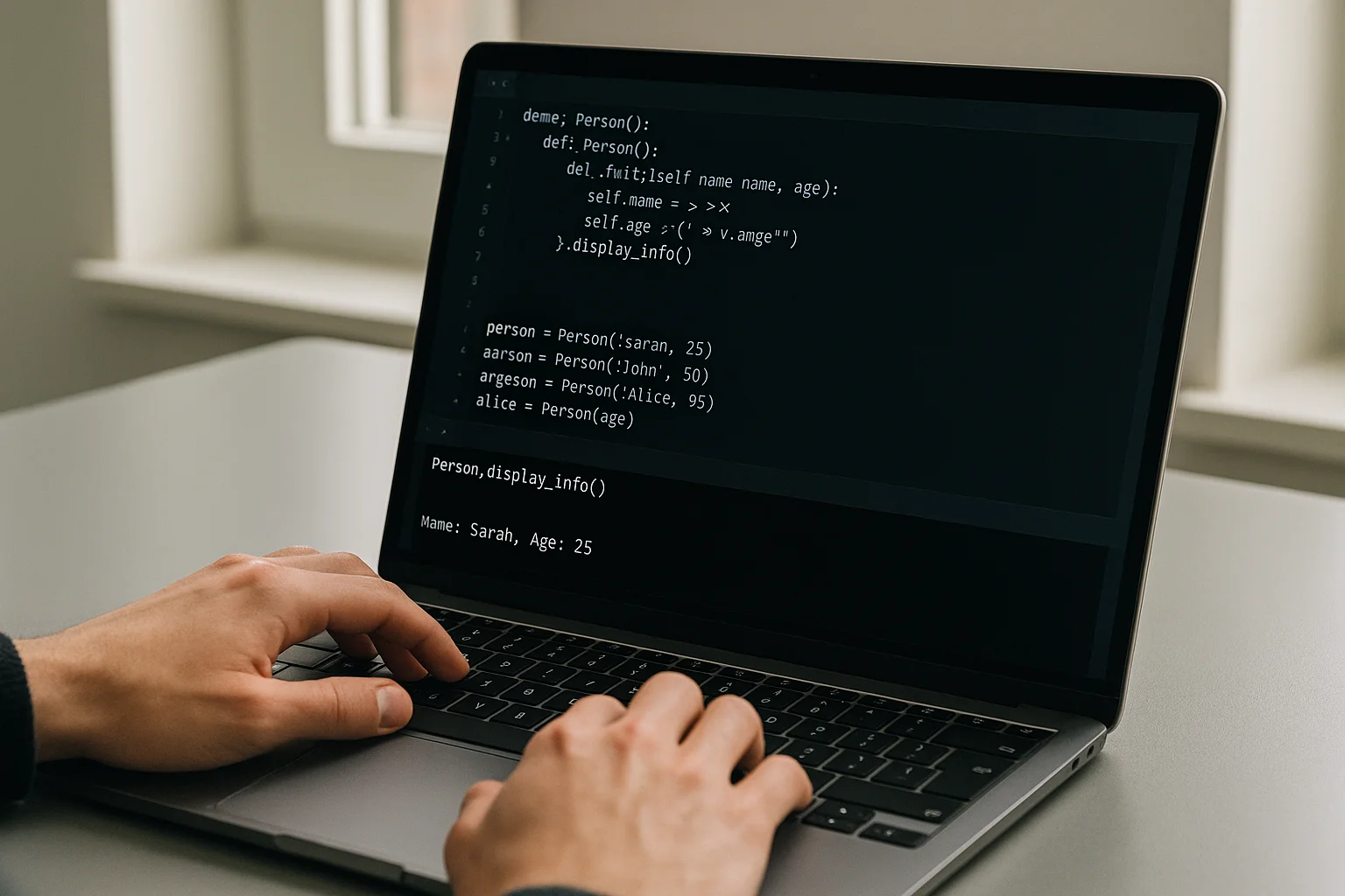 Classes Python débutant : créer un objet simplement