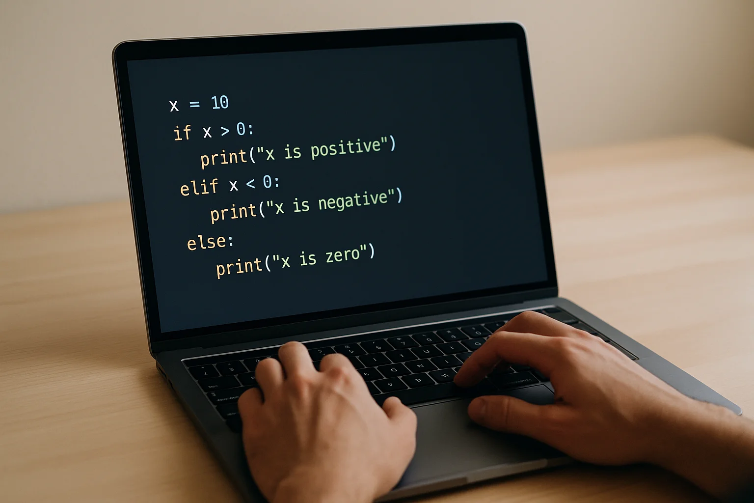 Conditions en Python : guide débutant avec if elif else